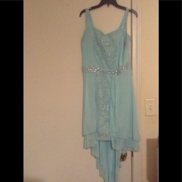 High low blue dress - Picture 1 of 1